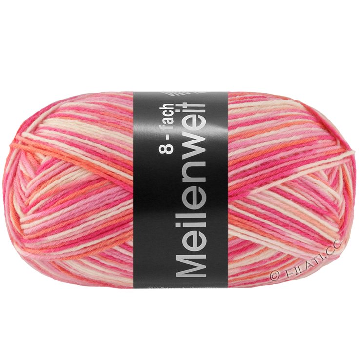 Lana Grossa MEILENWEIT 8-FACH 150g Multi | 9964-