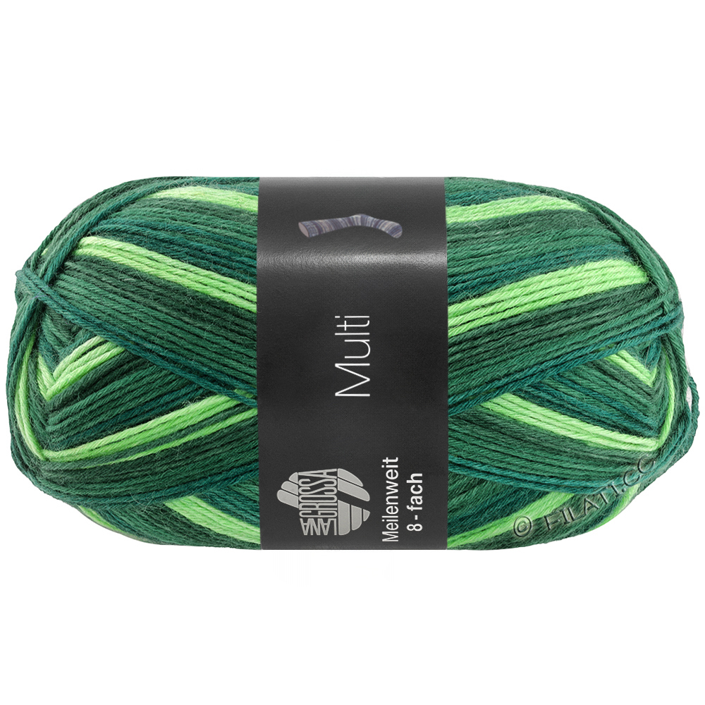 Lana Grossa MEILENWEIT 8-FACH 150g Multi | 9969-