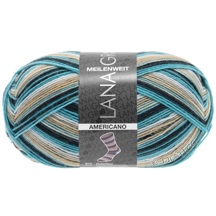 Lana Grossa MEILENWEIT 100g Americano | 1801-