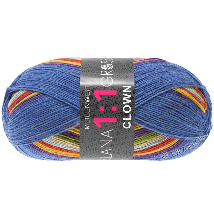 Lana Grossa MEILENWEIT 100g Clown 1:1 | 724-