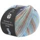 Lana Grossa MEILENWEIT 100g Cotton Bamboo Denim | 3315-svijetlo siva/jelo plavo/siva/mrk kao orah/tamno plava/svjetloplav