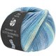 Lana Grossa MEILENWEIT 100g Cotton Bamboo Denim | 3318-petrol/ecru/tirkiz/svjetloplav/Ljubičasto plava