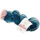 Lana Grossa MEILENWEIT 100g Merino Hand-dyed | 303-ecru/roze/tirkiz/tamno petrol/roze/Mokka
