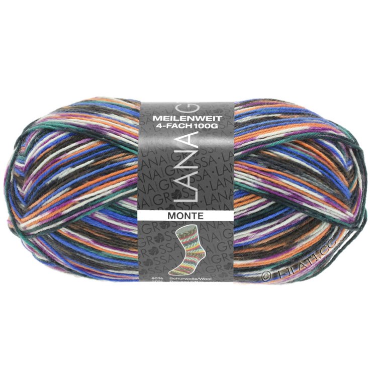 Lana Grossa MEILENWEIT 100g Monte | 1703-