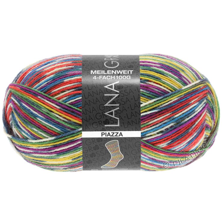 Lana Grossa MEILENWEIT 100g Piazza | 7801-