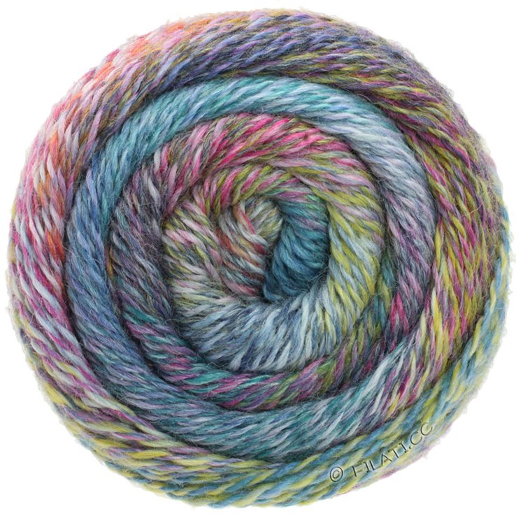 Lana Grossa MEILENWEIT 150g Rainbow | 101-petrol/svijetlo zelena/crna zelena/jorgovan/senf žuta/crvena ljubičasta/svijetlo siva/roze/farmerke