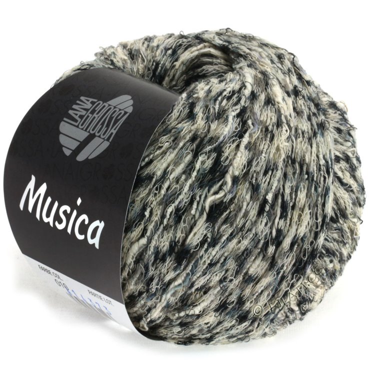 Lana Grossa MUSICA | 10-antracit/siva/