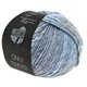 Lana Grossa ONLY TWEED | 110-sivo plava/srebrna siva/siva