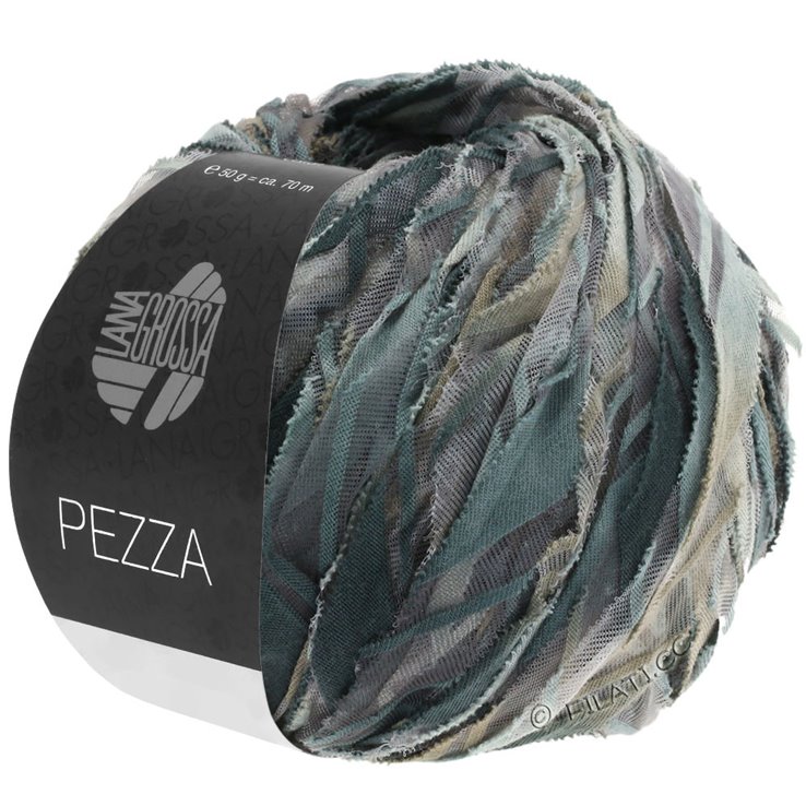 Lana Grossa PEZZA | 01-siva/svijetlo siva/siva bež/antracit