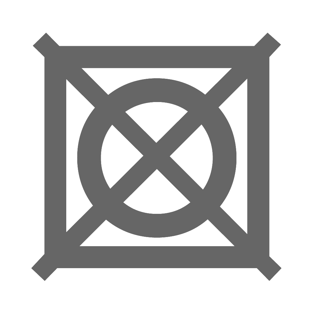 Sušiti u sušilici nije dozvoljeno