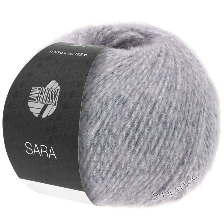 Lana Grossa SARA | 01-pastelne Ljubičasta prosarana