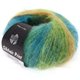 Lana Grossa SILKHAIR Print/Landlust | 303-ljubičasta/narančasta/svijetlo zelena/tirkiz