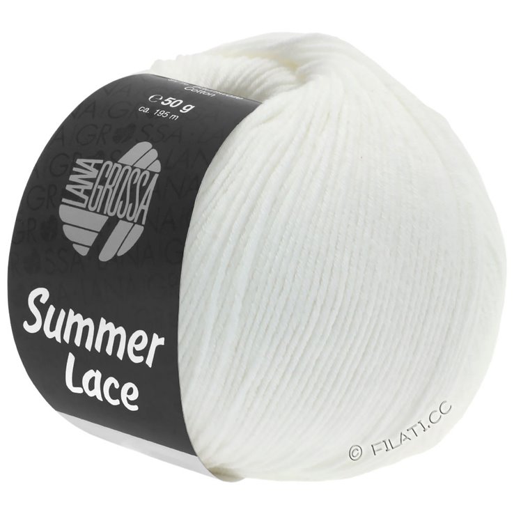 Lana Grossa SUMMER LACE | 01-bijela