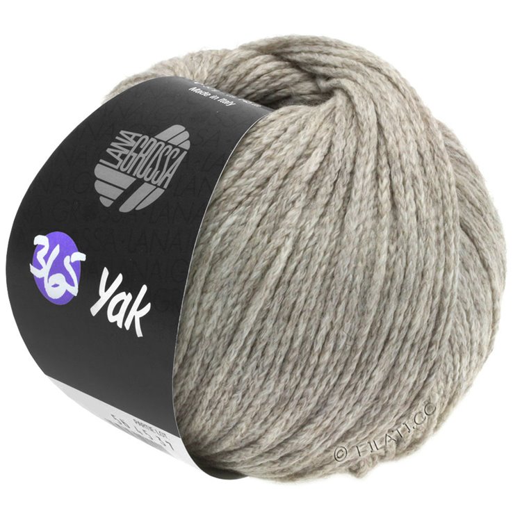 Lana Grossa 365 YAK | 01-priroda/grège