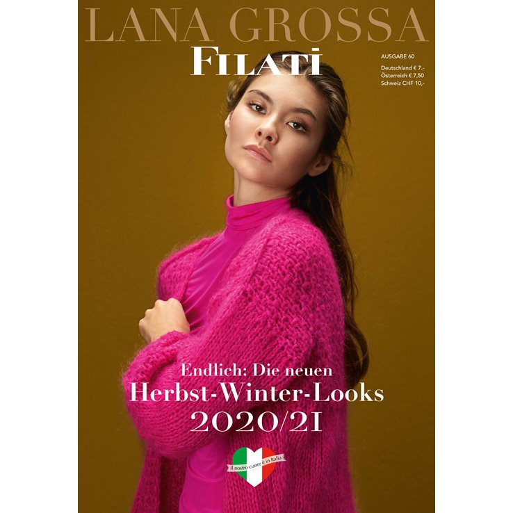 Lana Grossa FILATI No. 60 (Herbst/Winter 2020/21) - Instrukcije engleski