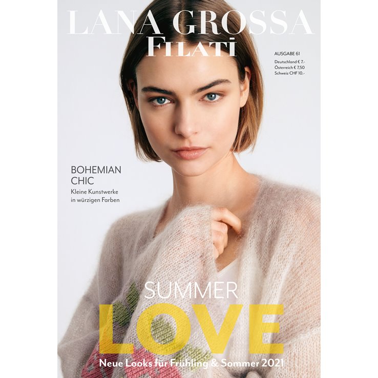 Lana Grossa FILATI No. 61 - Magazin njemacki + instrukcije engleski