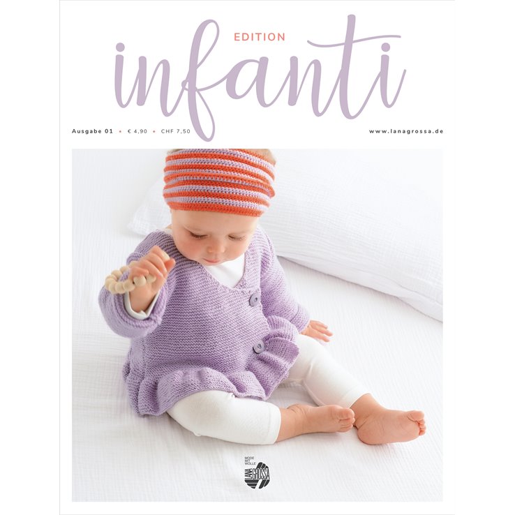Lana Grossa INFANTI EDITION No. 1 - Magazin njemacki + instrukcije franzuski