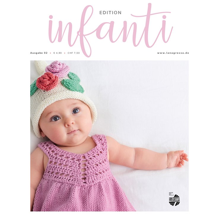 Lana Grossa INFANTI EDITION No. 2 - Magazin njemacki + instrukcije engleski