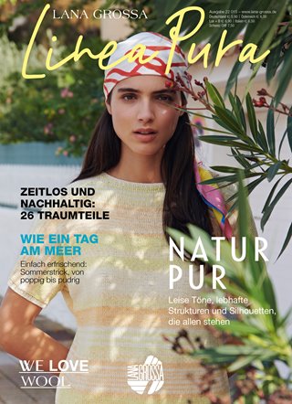 Lana Grossa LINEA PURA No. 15 - Magazin njemacki + instrukcije franzuski