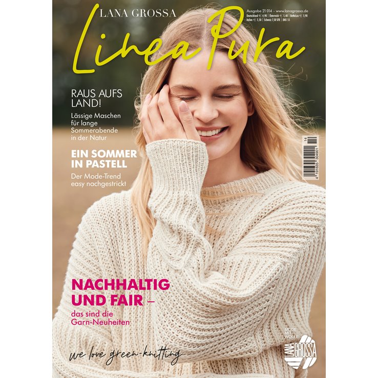 Lana Grossa LINEA PURA No. 14 - Magazin njemacki + instrukcije franzuski