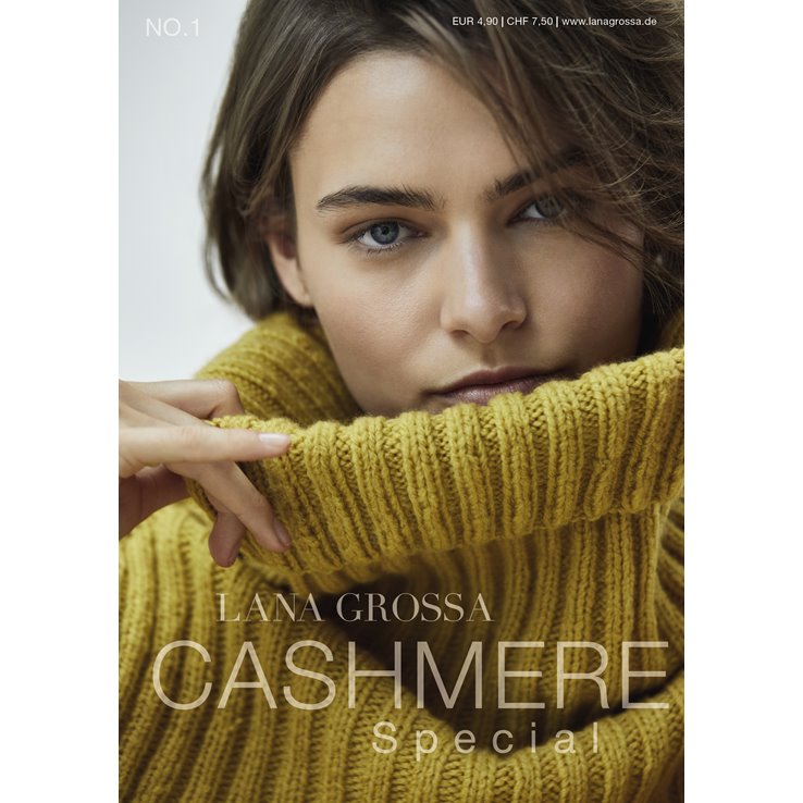 CASHMERE SPECIAL No. 1 - Magazin njemacki + instrukcije engleski od Lana Grossa