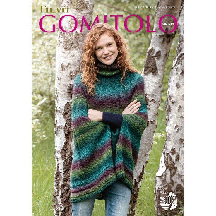 Lana Grossa GOMITOLO No. 4 - Magazin njemacki + instrukcije engleski
