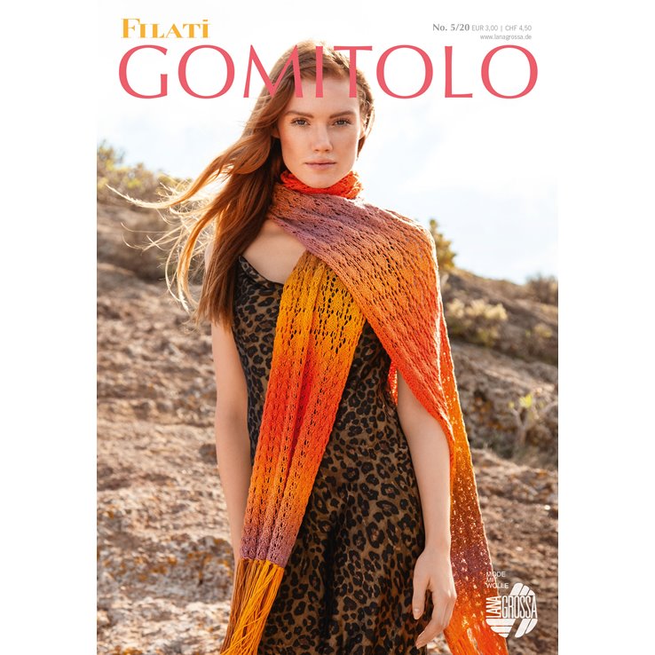 Lana Grossa GOMITOLO No. 5 - Magazin njemacki + instrukcije franzuski