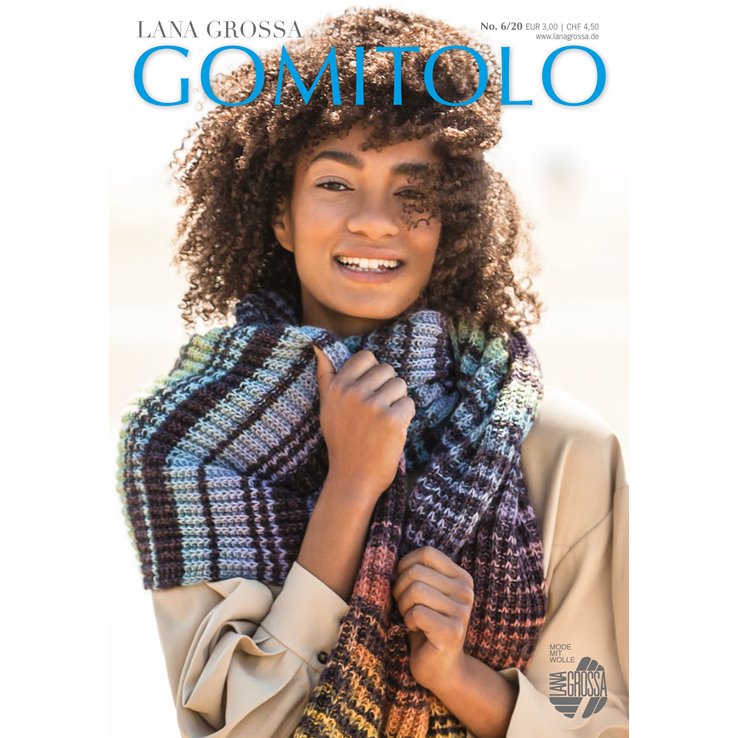 Lana Grossa GOMITOLO No. 6 - Magazin njemacki + instrukcije franzuski