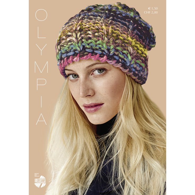 Lana Grossa OLYMPIA Flyer 2019 - Magazin njemacki + instrukcije engleski (EN)