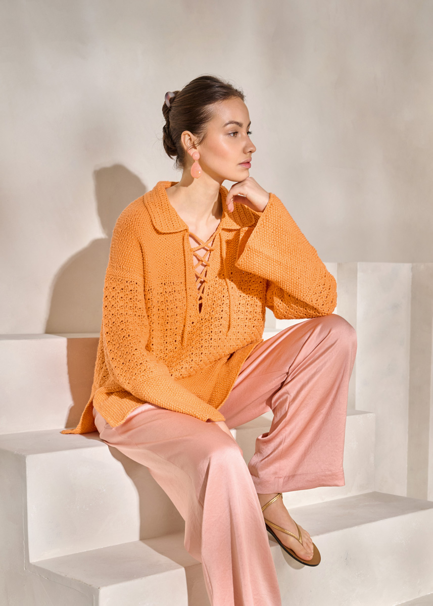 Lana Grossa PULLOVER Cotonella