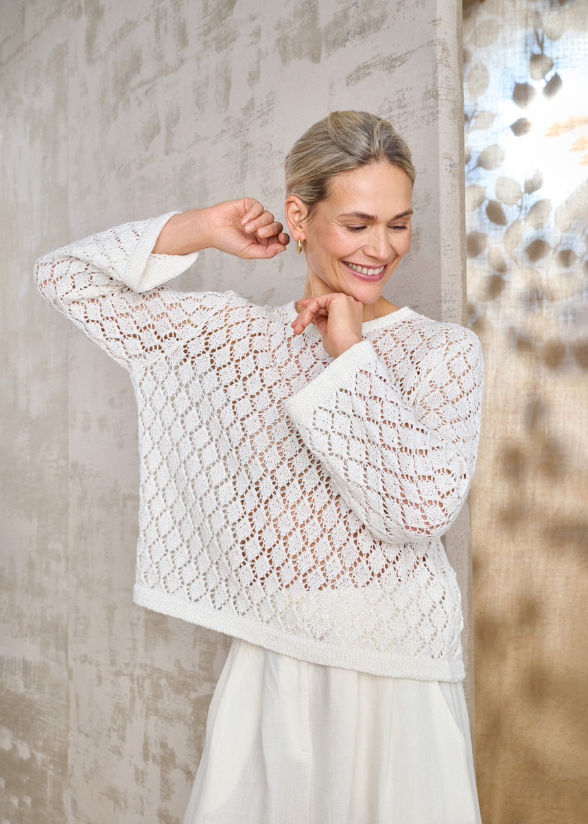 Lana Grossa PULLOVER Landlust Sommerseide