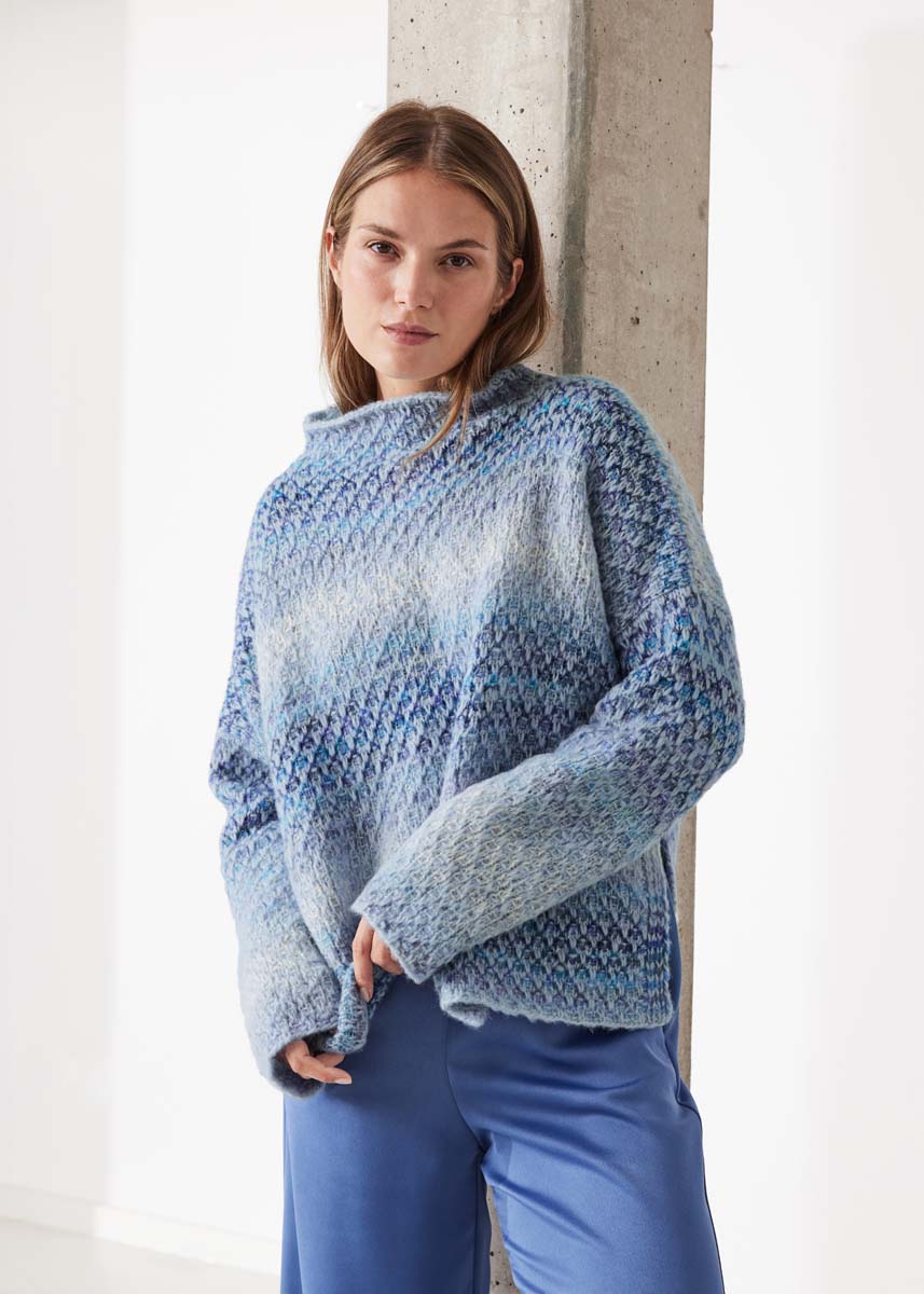 Lana Grossa PULLOVER Airy & Picasso