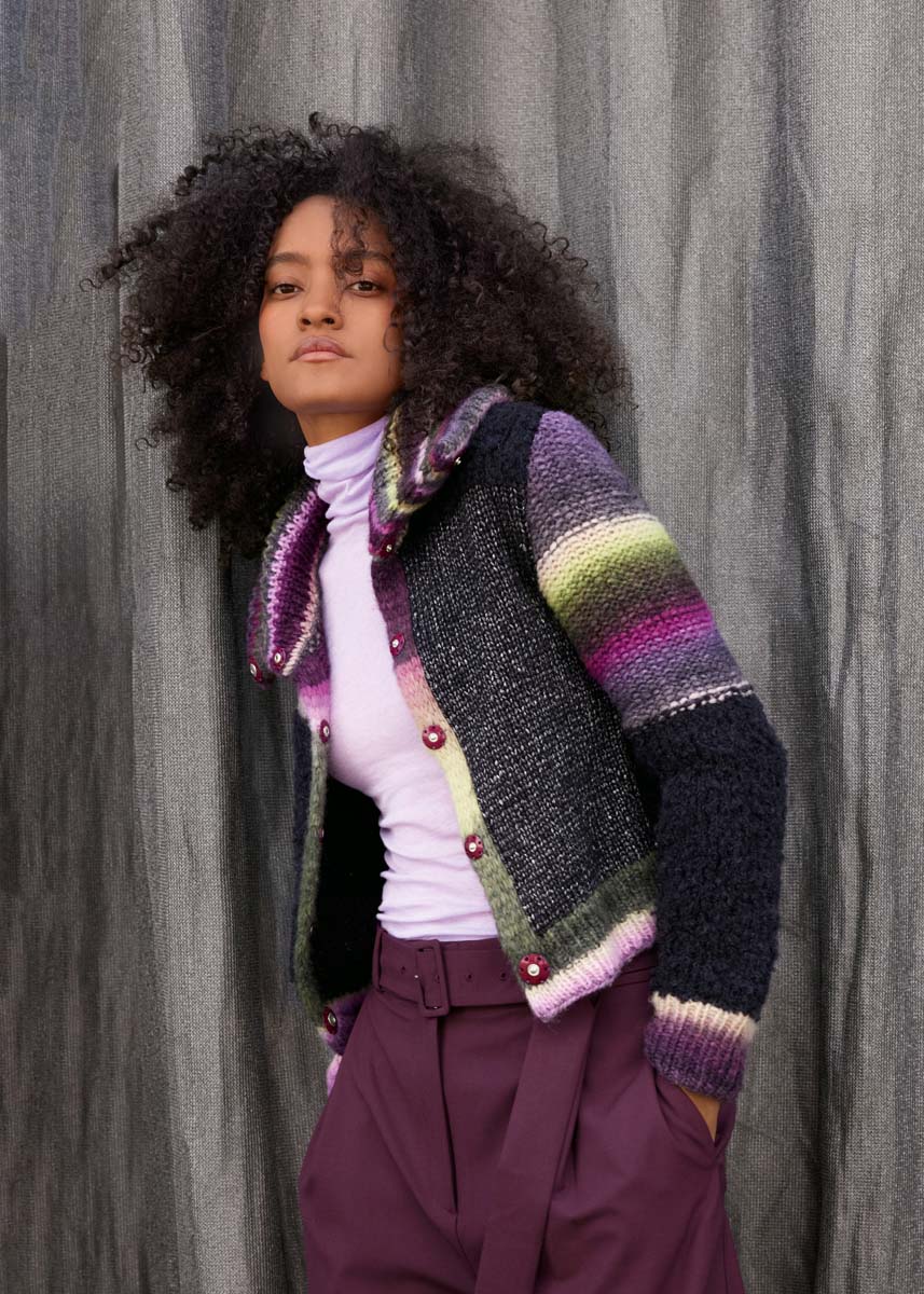 Lana Grossa JACKE Lucida, Bomba & Orsetto