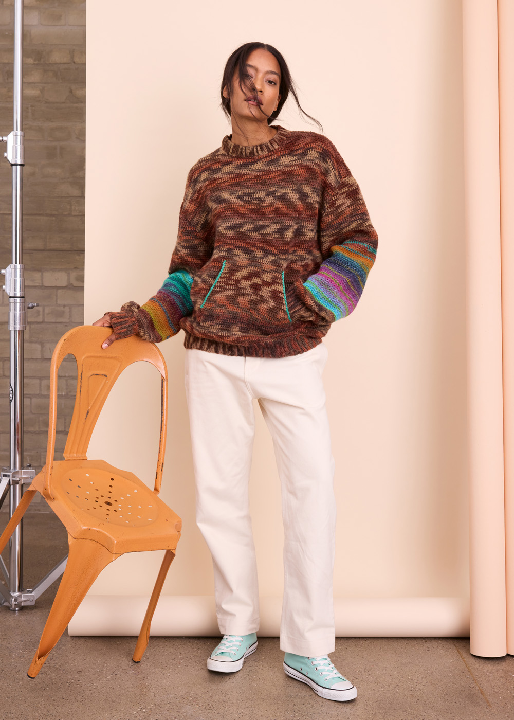 Lana Grossa PULLOVER Gomitolo Disegno & Gomitolo Modo