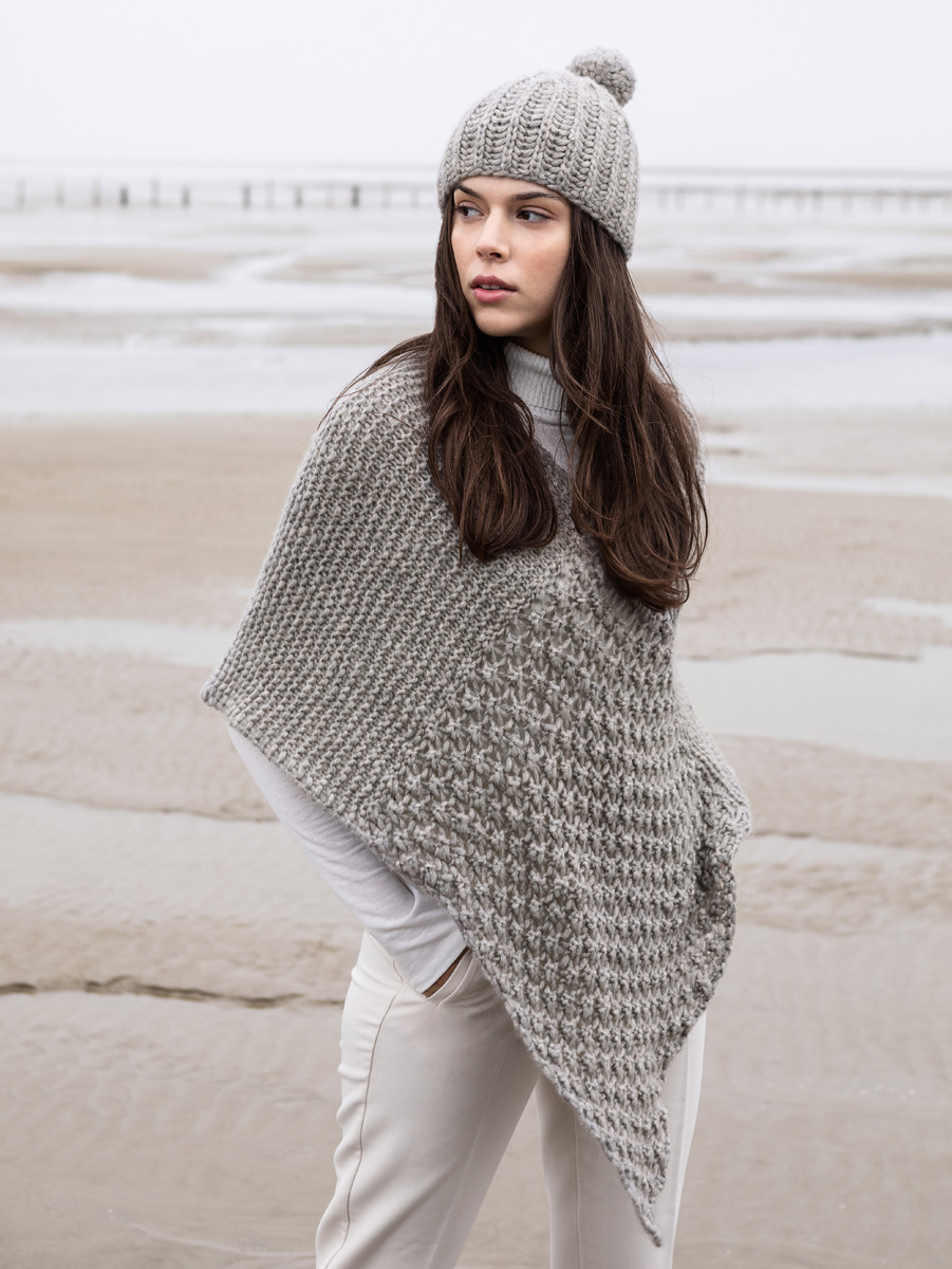 Lana Grossa PONCHO Lala Berlin Lovely Cashmere