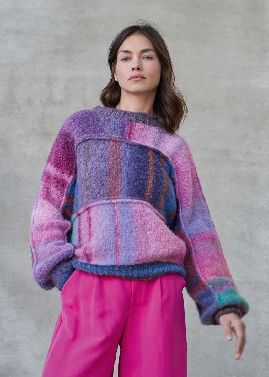 Lana Grossa PULLOVER Gigante Multi