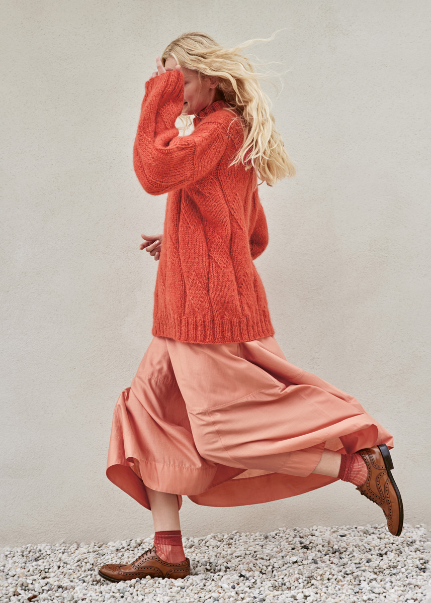 Lana Grossa OVERSIZED PULLOVER Mohair di Gio