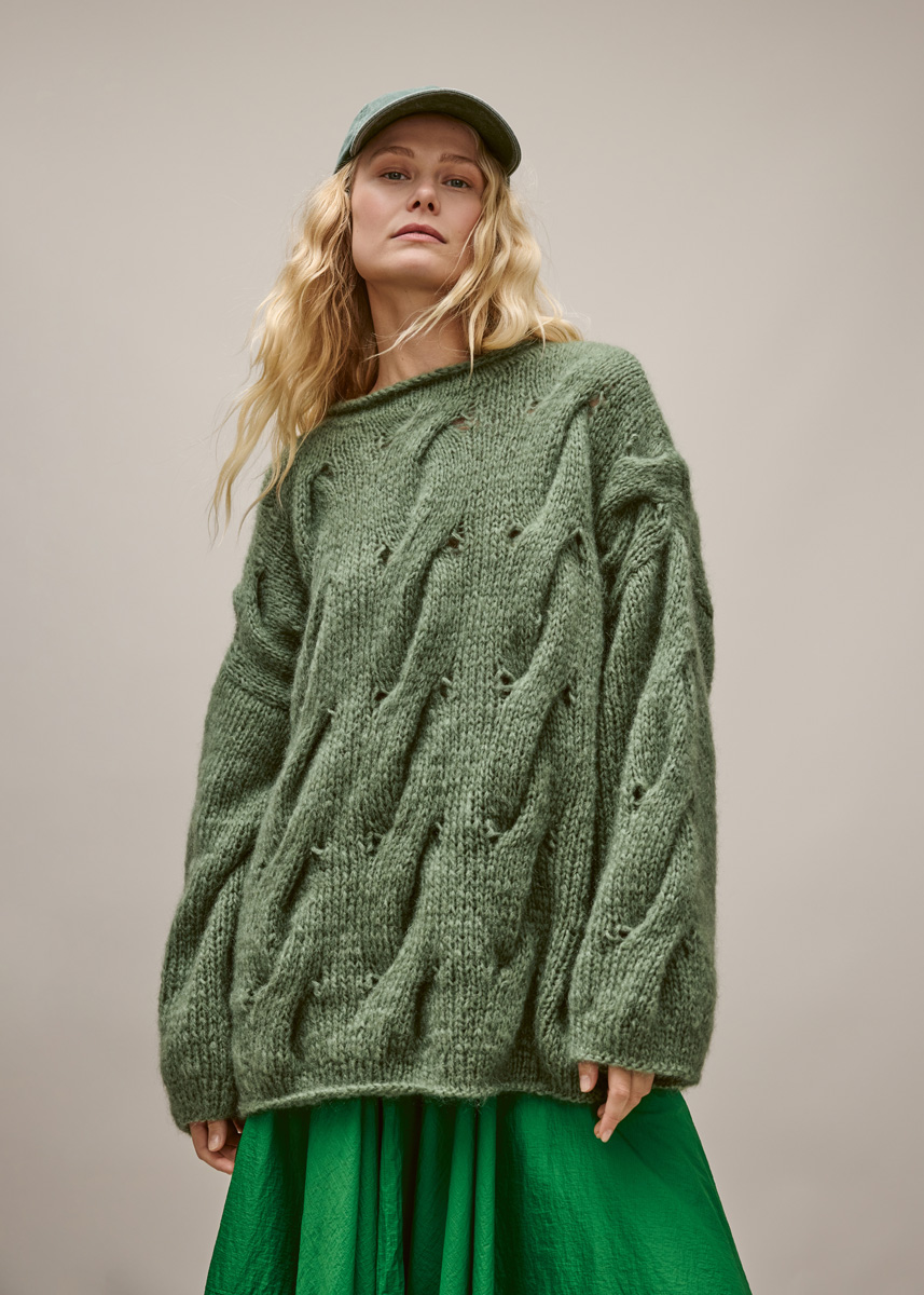 Lana Grossa OVERSIZED-SWEATER Mohair di Gio