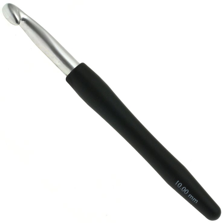 Lana Grossa Heklica  /  Kukica za vunu sa mekanom drškom (aluminijum) 10,0