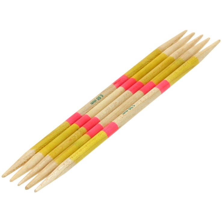 Lana Grossa Ayurveda dvostruko zašiljene igle veličine 5,5 / 15cm