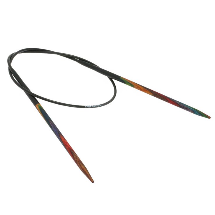 Lana Grossa Okrugla igla boja drvo-dizajn 3,75 / 40cm