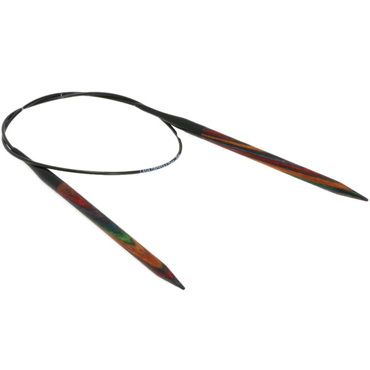 Lana Grossa Kružna igla za pletenje-drvo u više boja 6,0 / 60 cm