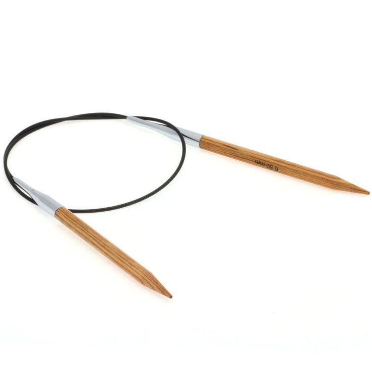 Lana Grossa Okrugla igla prirodno drvo dizajn 6,5 / 60cm