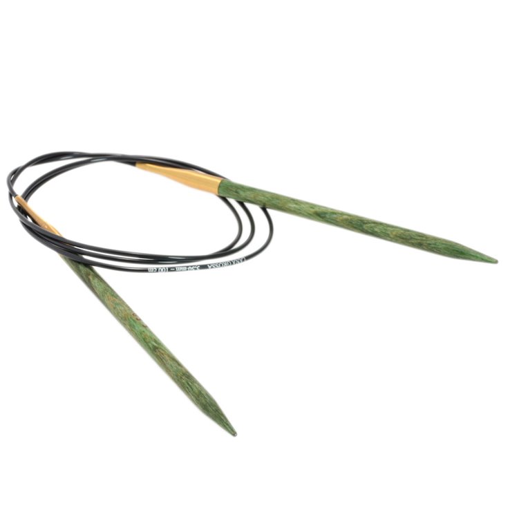 Lana Grossa Dizajn kružne igle za pletenje-drvo signalne veličine 5,5/100cm