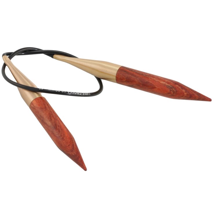 Lana Grossa Okrugla igla boja drvo-dizajn 10,0 / 40cm