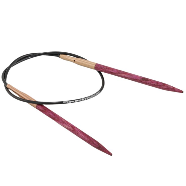 Lana Grossa Okrugla igla boja drvo-dizajn 4,0 / 40cm