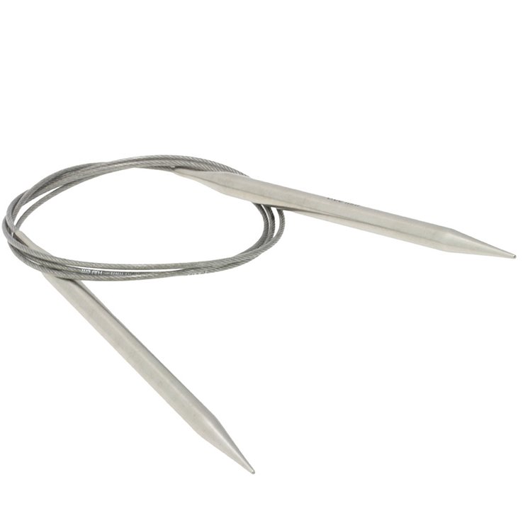 Lana Grossa Kružna igla za pletenje od nehrđajućeg čelika veličine 6,5 / 100cm