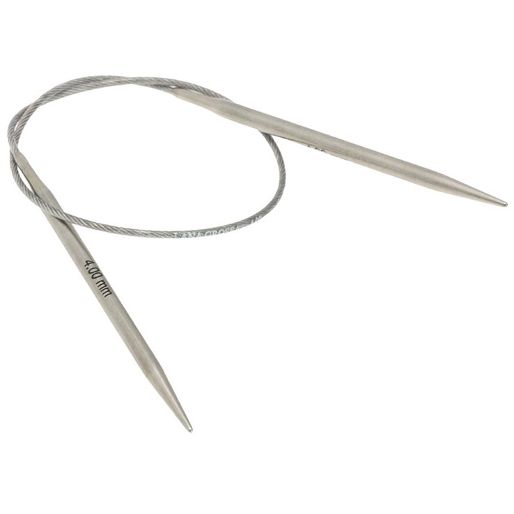Lana Grossa Kružna igla za pletenje od nehrđajućeg čelika veličine 4,0 / 40cm