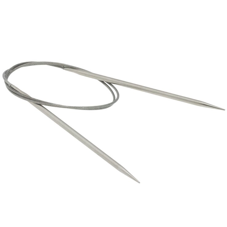 Lana Grossa Kružna igla za pletenje od nehrđajućeg čelika veličine 4,5 / 80cm