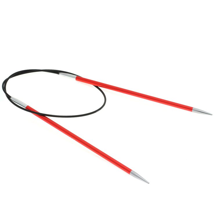 Lana Grossa Kružna igla aluminijska Rainbow St. 4.0/60 cm
